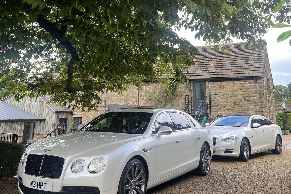 Bentley & jaguar