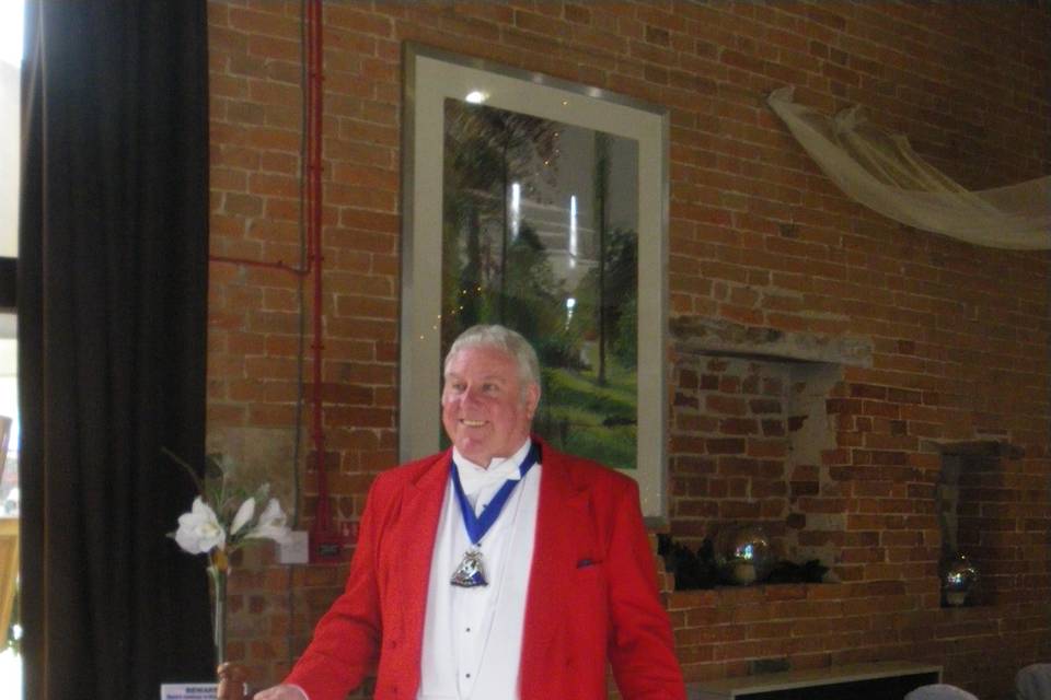 Michael Fieldhouse - Professional Toastmaster & Master of Ceremonies