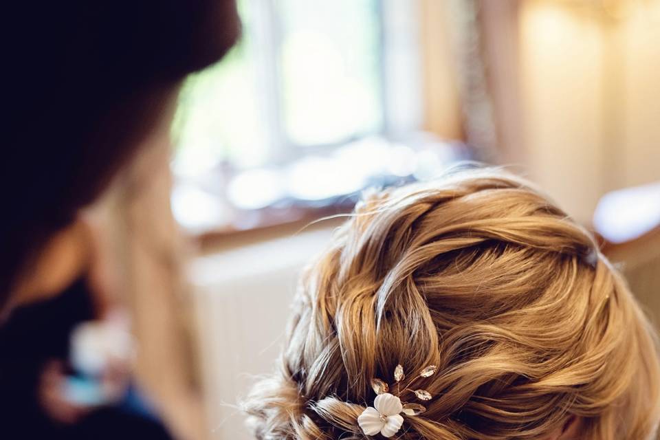 Bridal Hair Design by Lorraine Newark