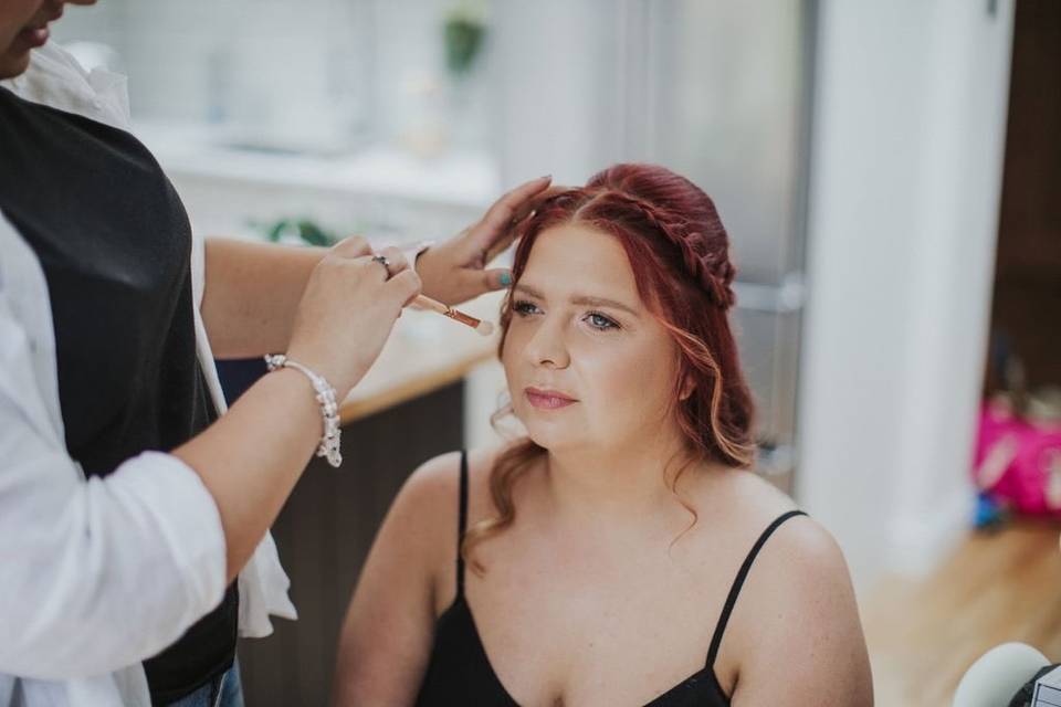 Bridal makeup