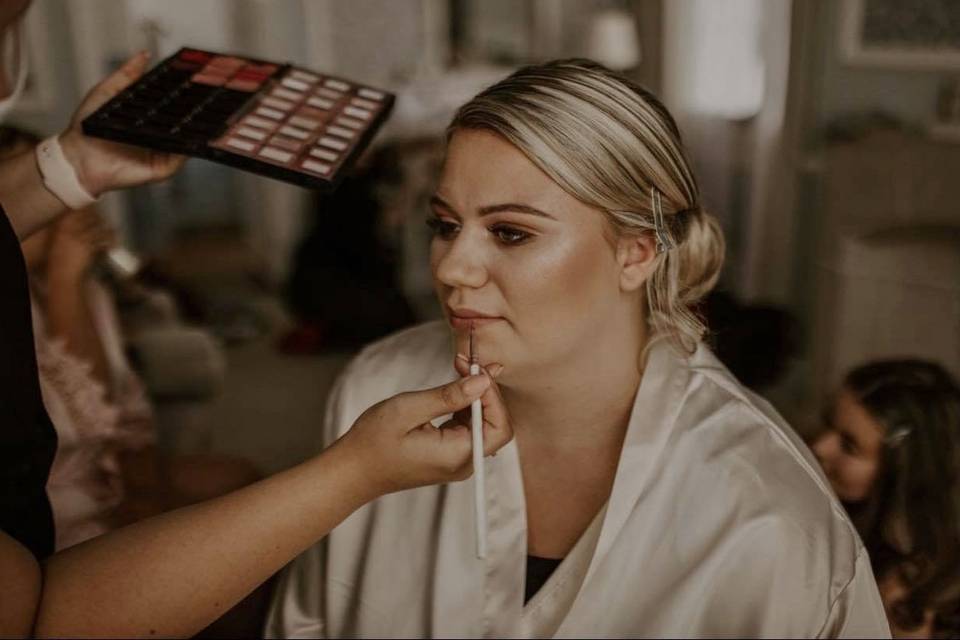 Bridal makeup