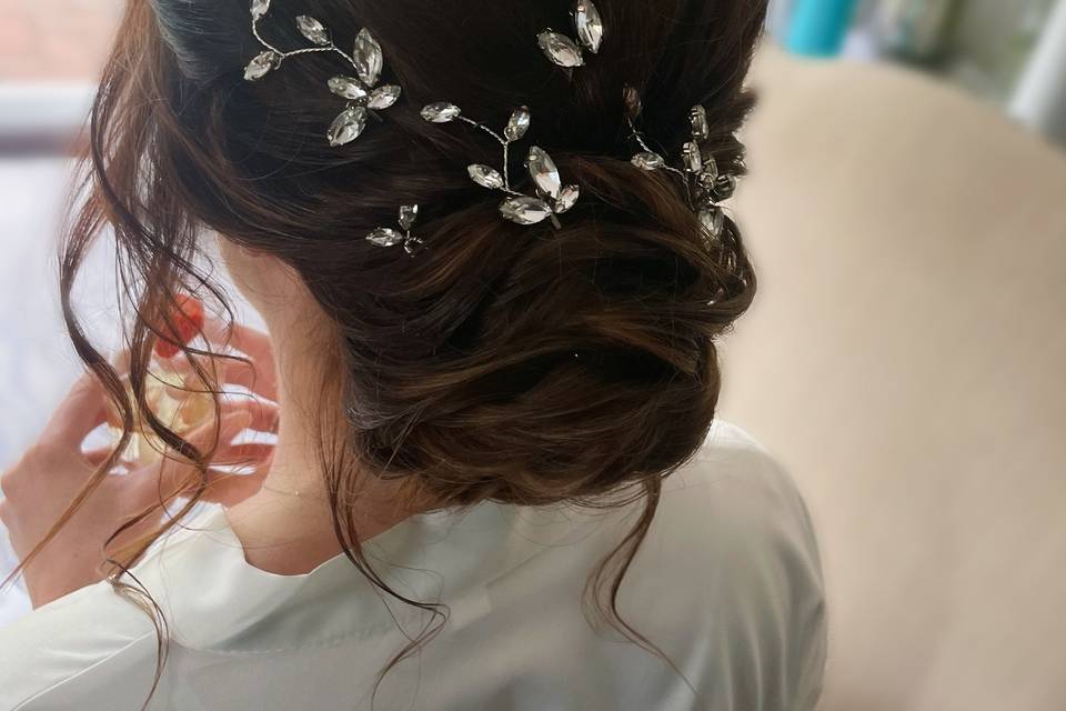 Bridal Hair Design by Lorraine Newark