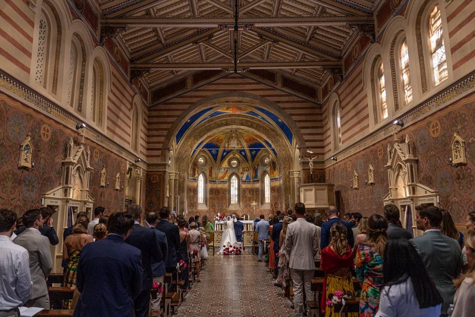 Wedding in the nearest Church