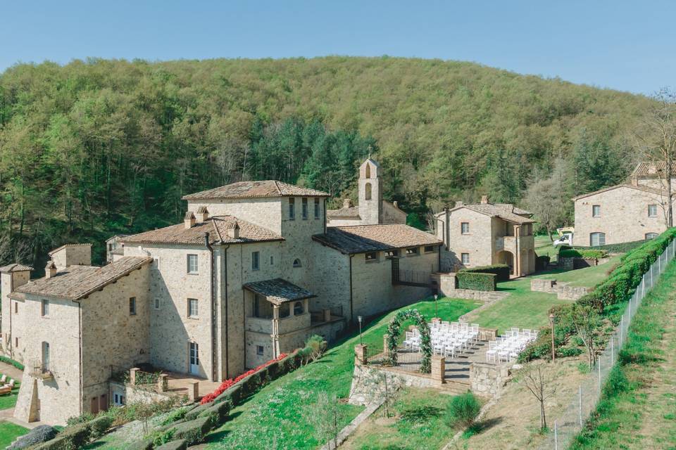 Borgo birdview