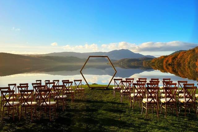 Ceremony by the lake
