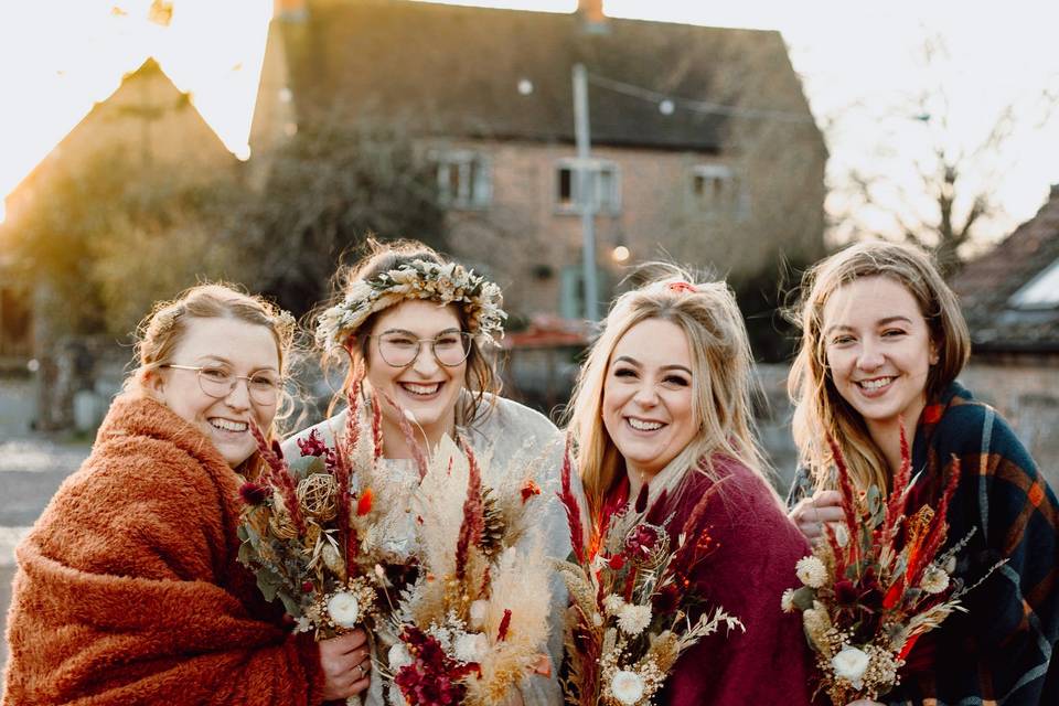 Emma & her Bridesmaids