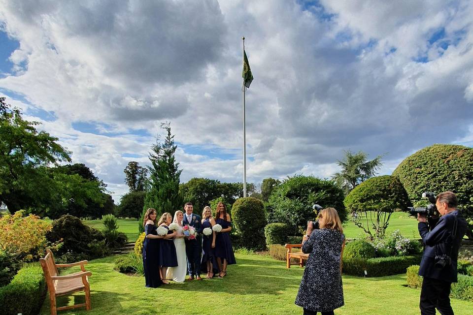 Photos in the Sunken Garden