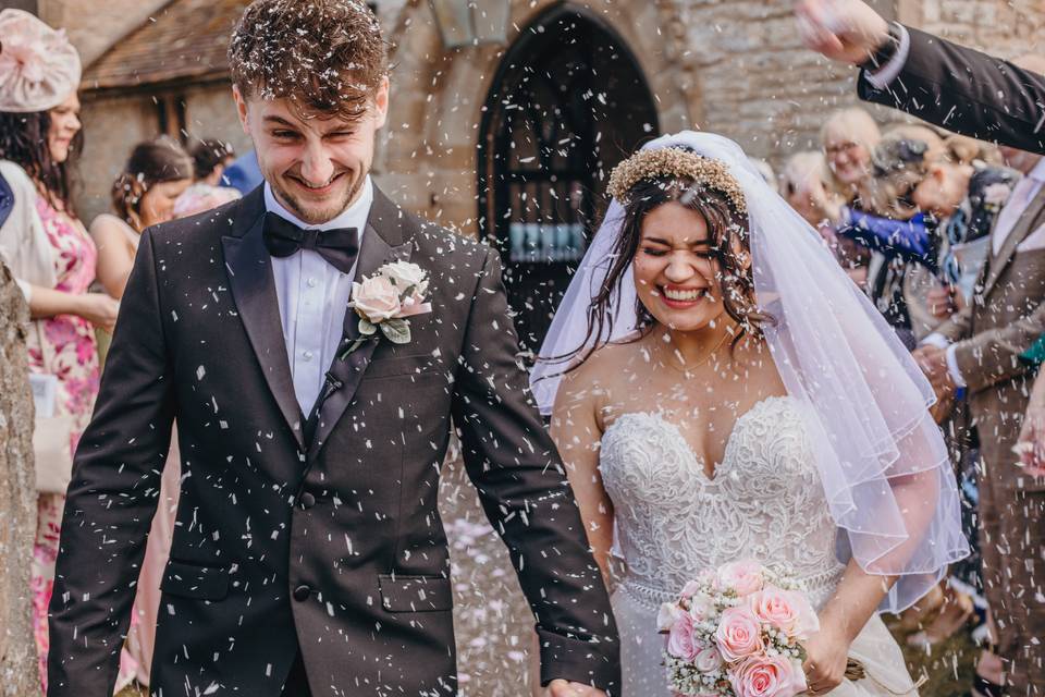 Iona & Harvey Confetti Throw