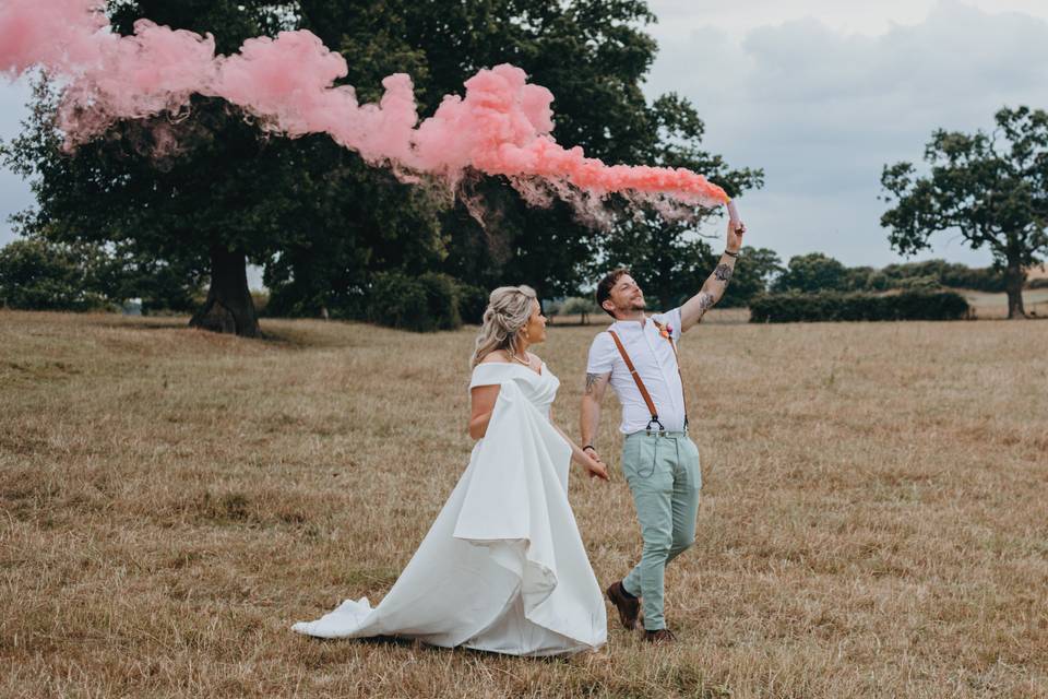 Outdoor wedding