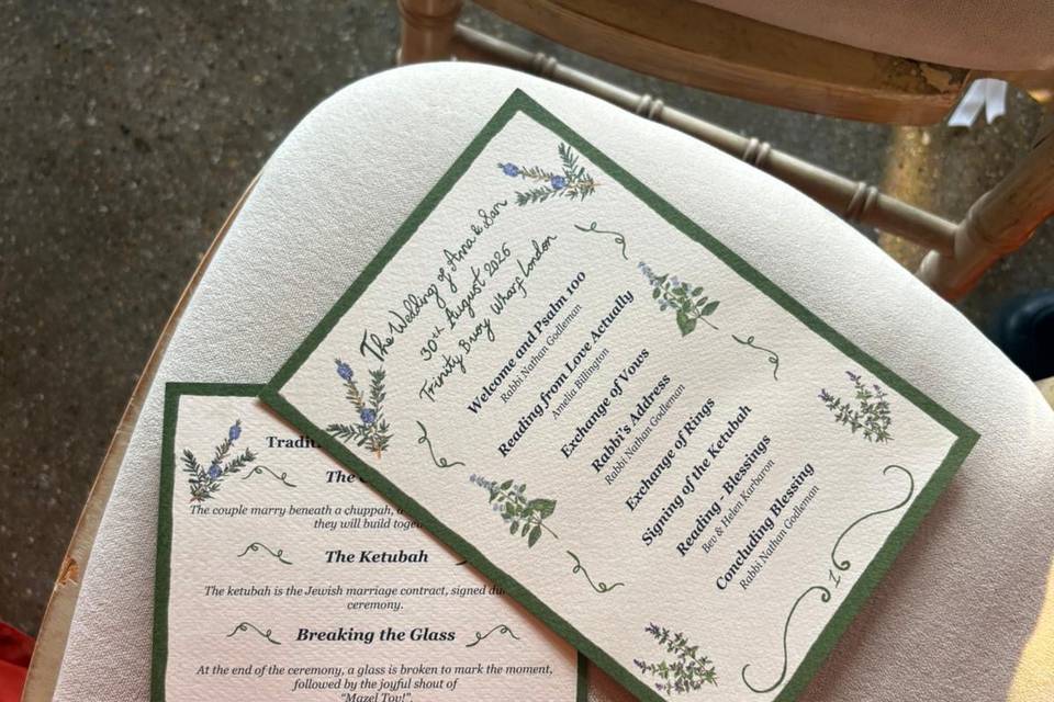 Order of Service