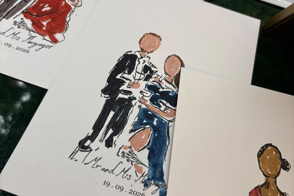 Live illustration