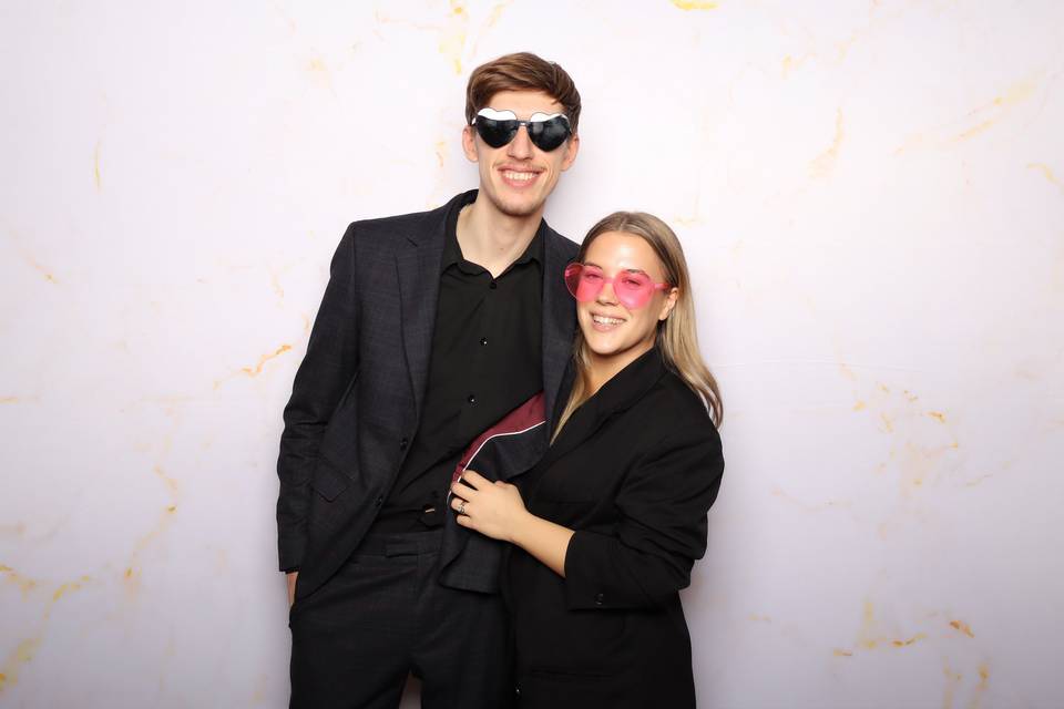 Wedding photo booth