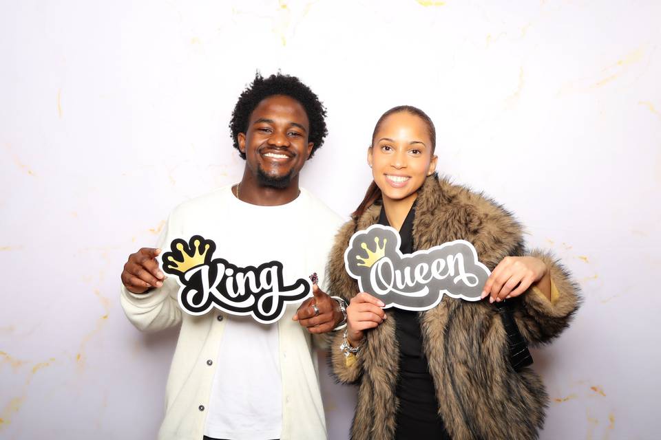 Professional photo booth