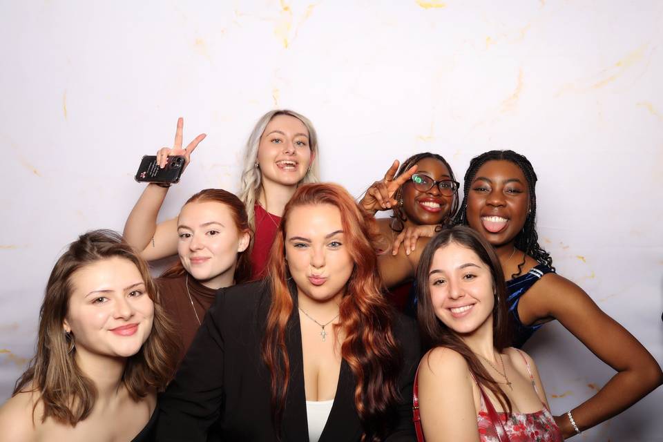 Party photo booth