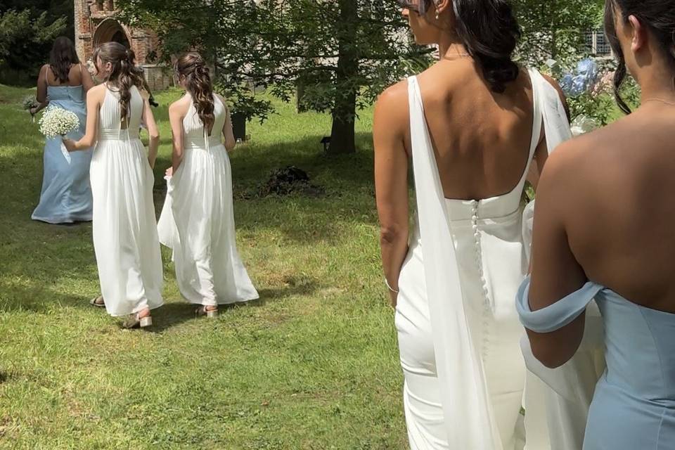 Church arrivals