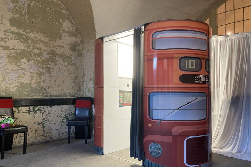 Bus booth