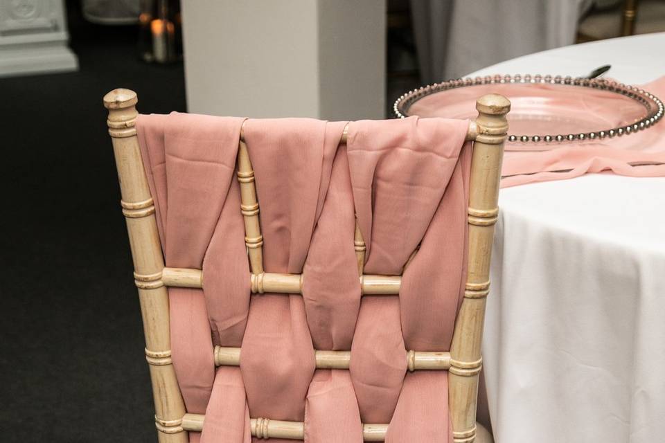 Chair cover options