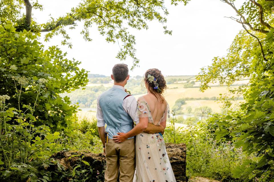 Bride and groom