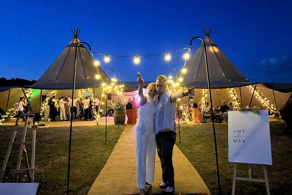 Tipi Wedding