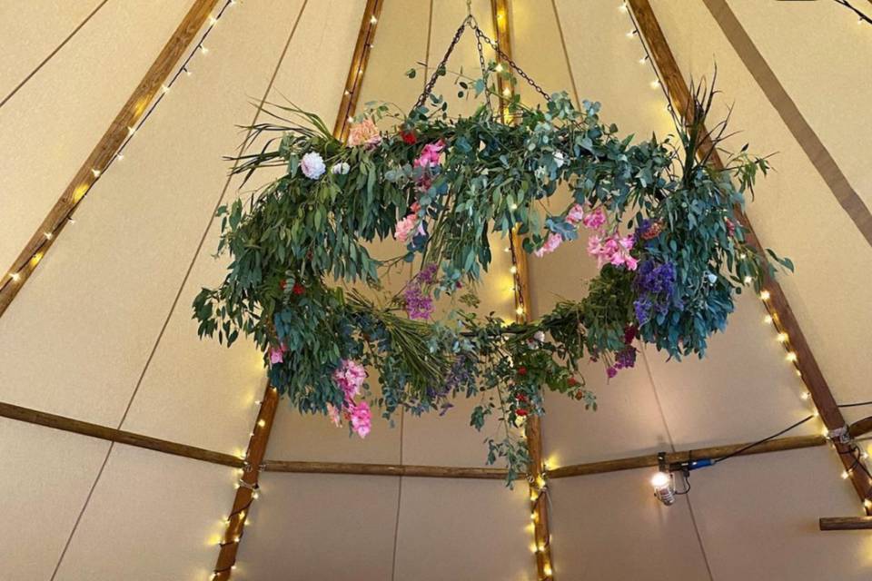 Tipi Wedding - Blue Sky Tipis