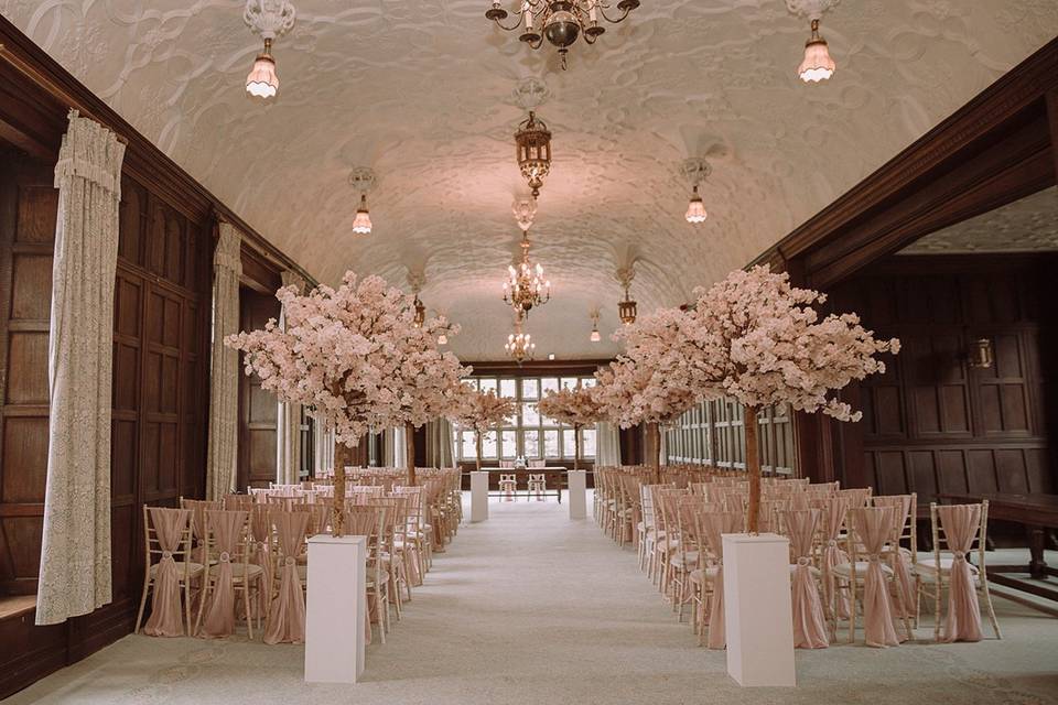 Fanhams Hall Blossom Trees