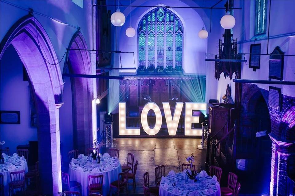 Light Up Love in Church