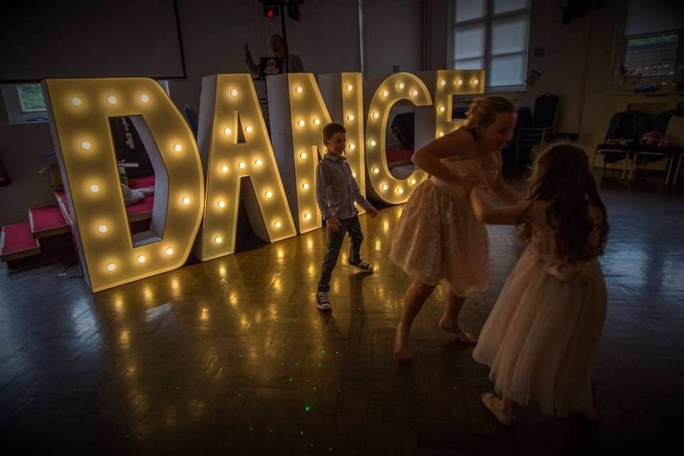 DANCE LED Letters