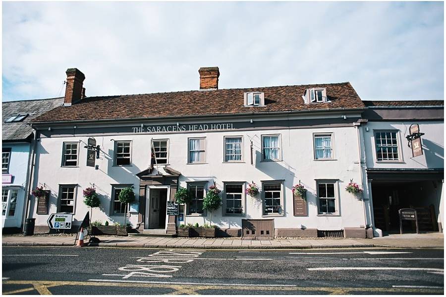 The Saracens Head Hotel exterior