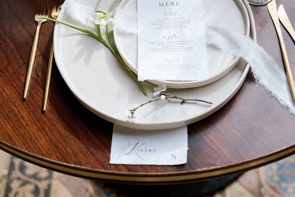 Table styling