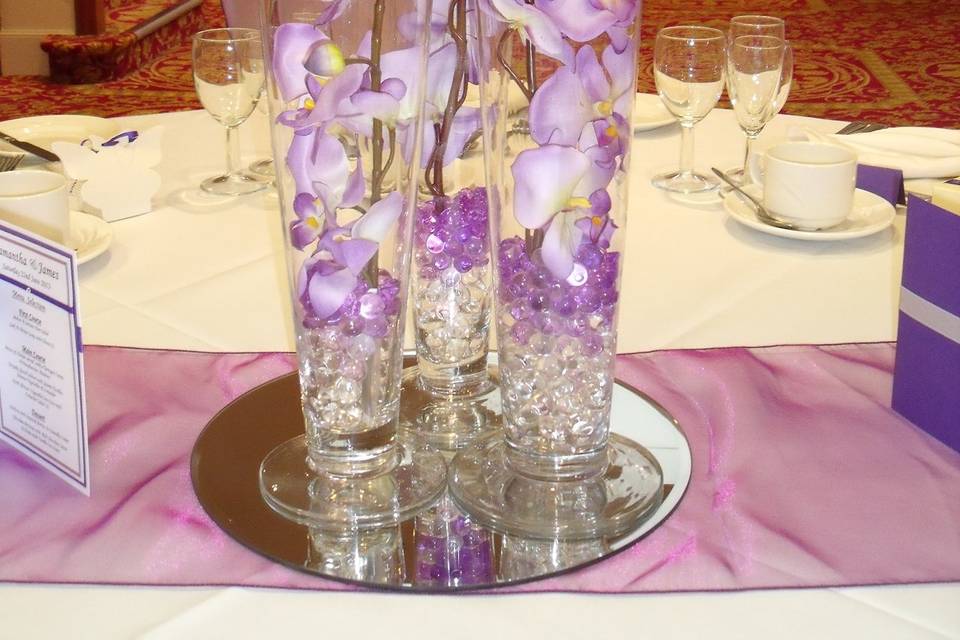 Centre pieces