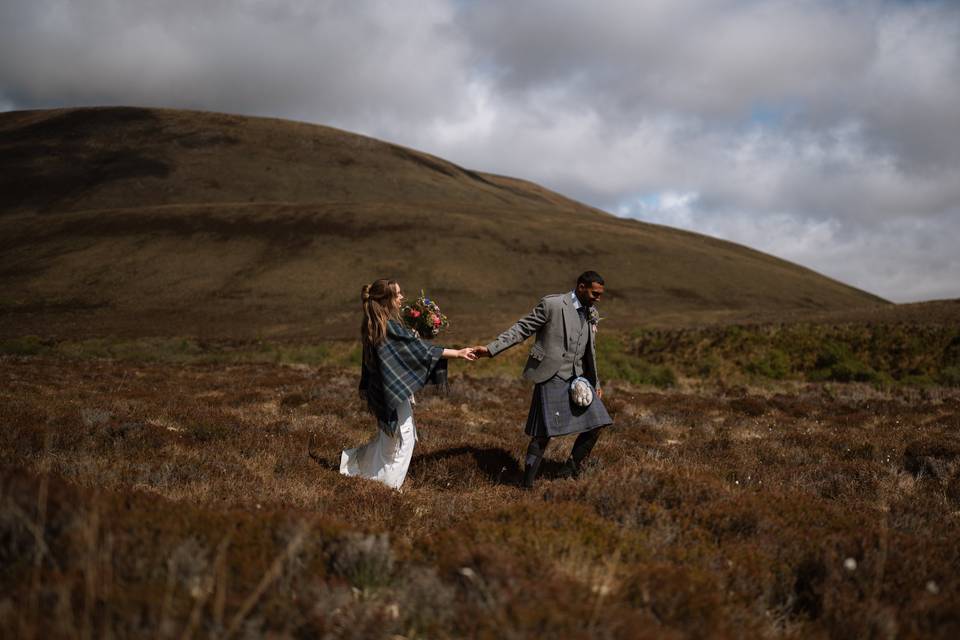 Hoy elopement scotland