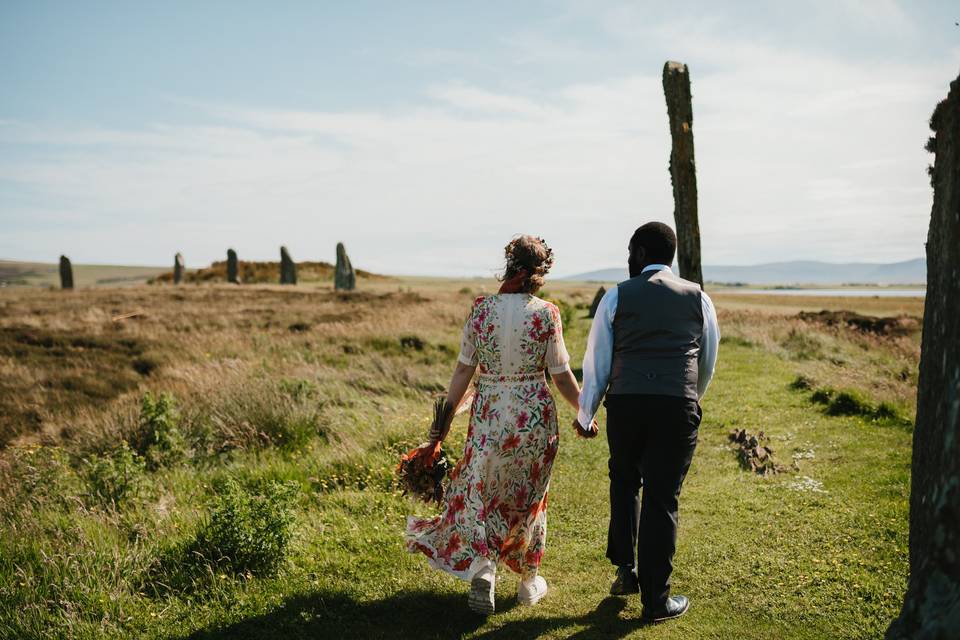 Ring of Brodgar wedding