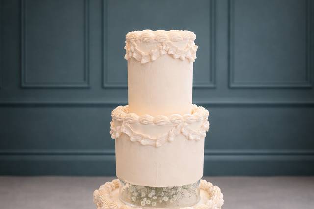 Vintage with flower spacer