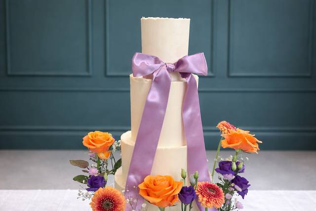 Colourful flower crown