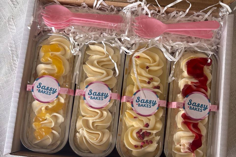Wedding cake tasters