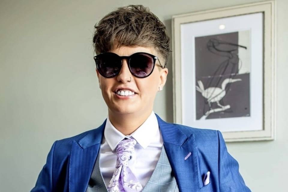 A Hand Tailored Suit Ladies in West Midlands Bridalwear Shops hitched