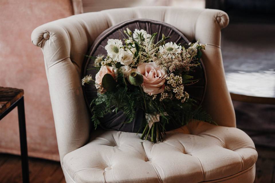 Latte Nova Bridesmaid Bouquet