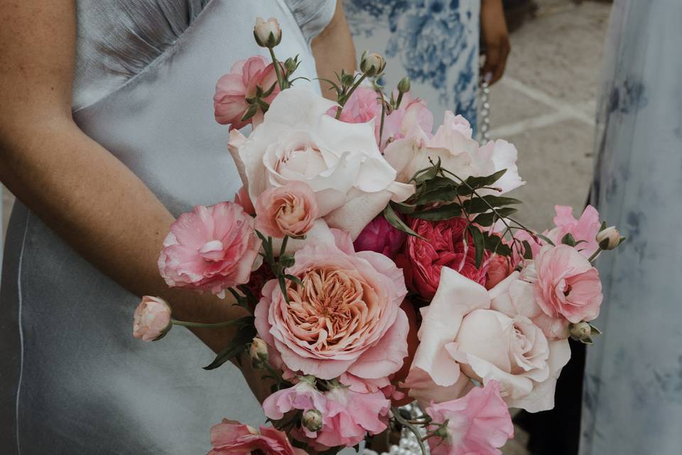 Blush Bloom Bridesmaid Bouquet