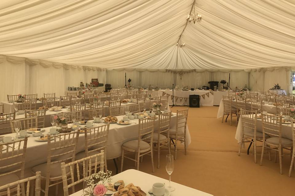 Rustic Marquee Wedding