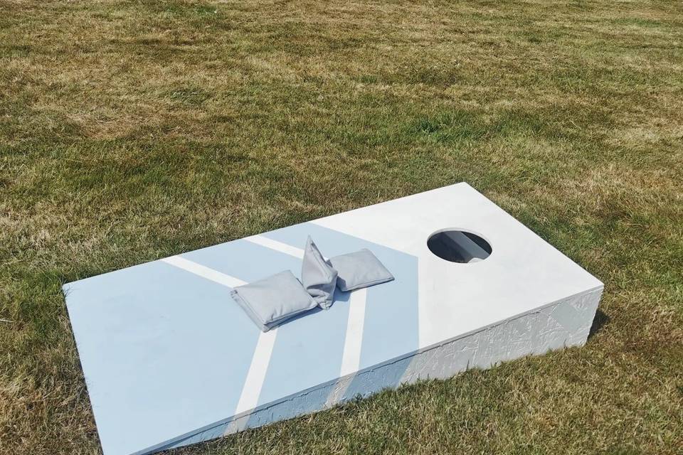 Cornhole blue