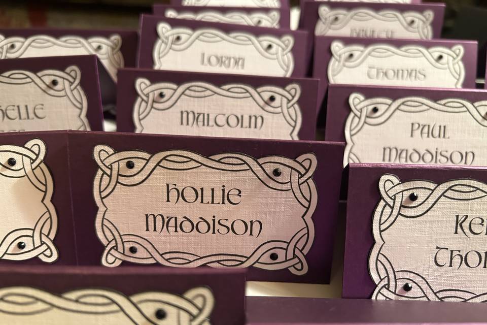 Place cards