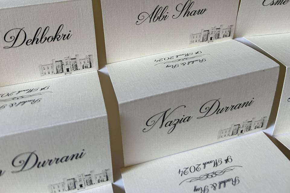 Place cards