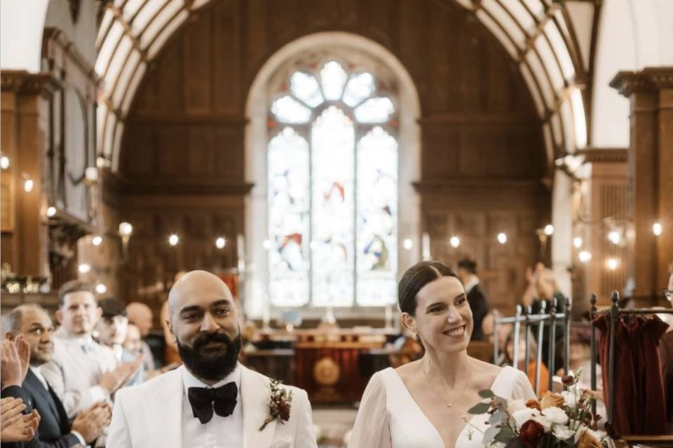 Berwick house wedding