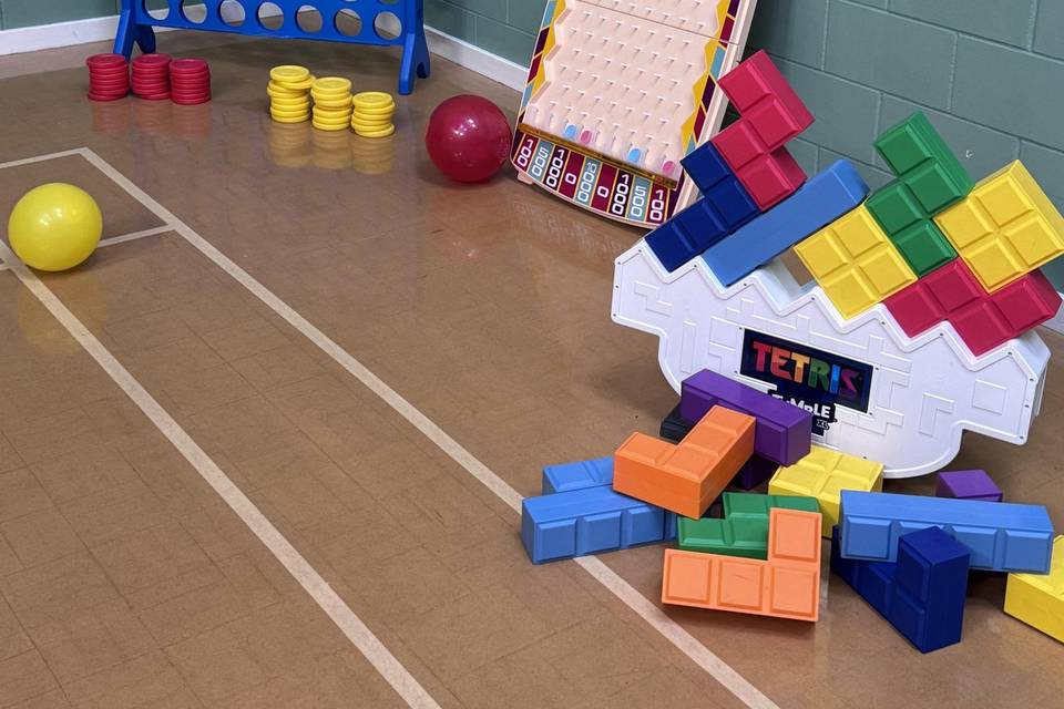 Children’s party set up