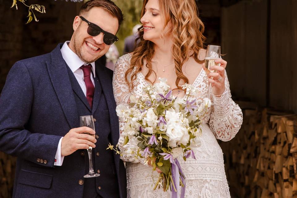 Bride and groom