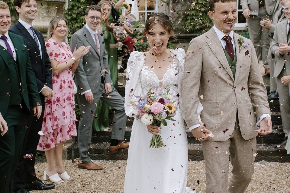 Couple confetti
