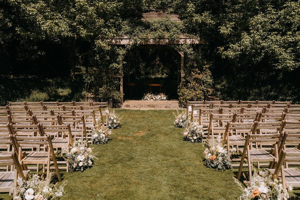 Wedding aisle