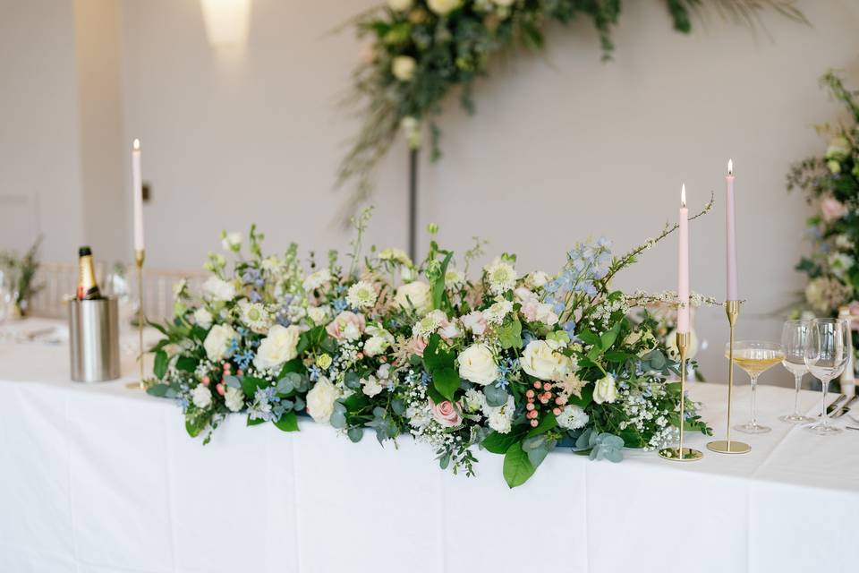Reception table