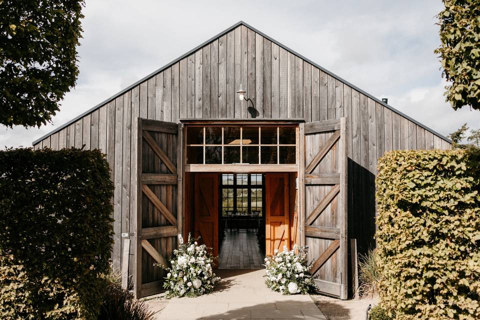 Wedding entrance