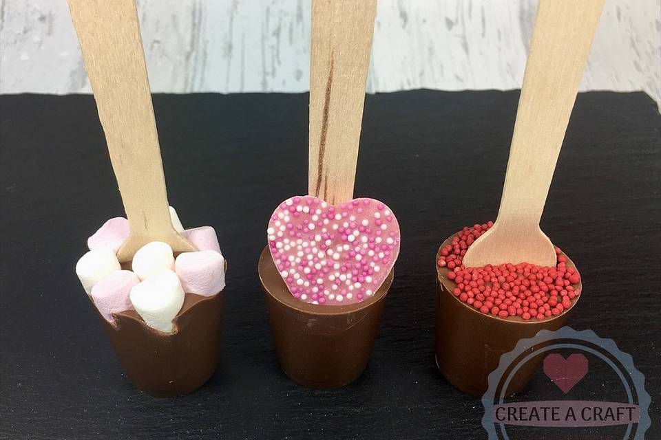 Hot chocolate stirrers